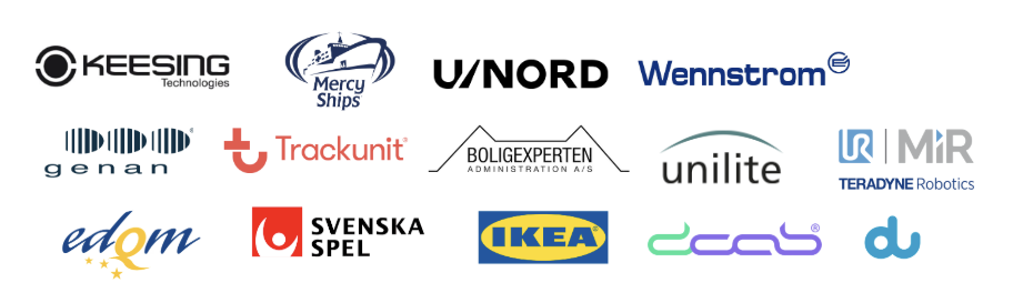 Brands and organisations our team has worked with